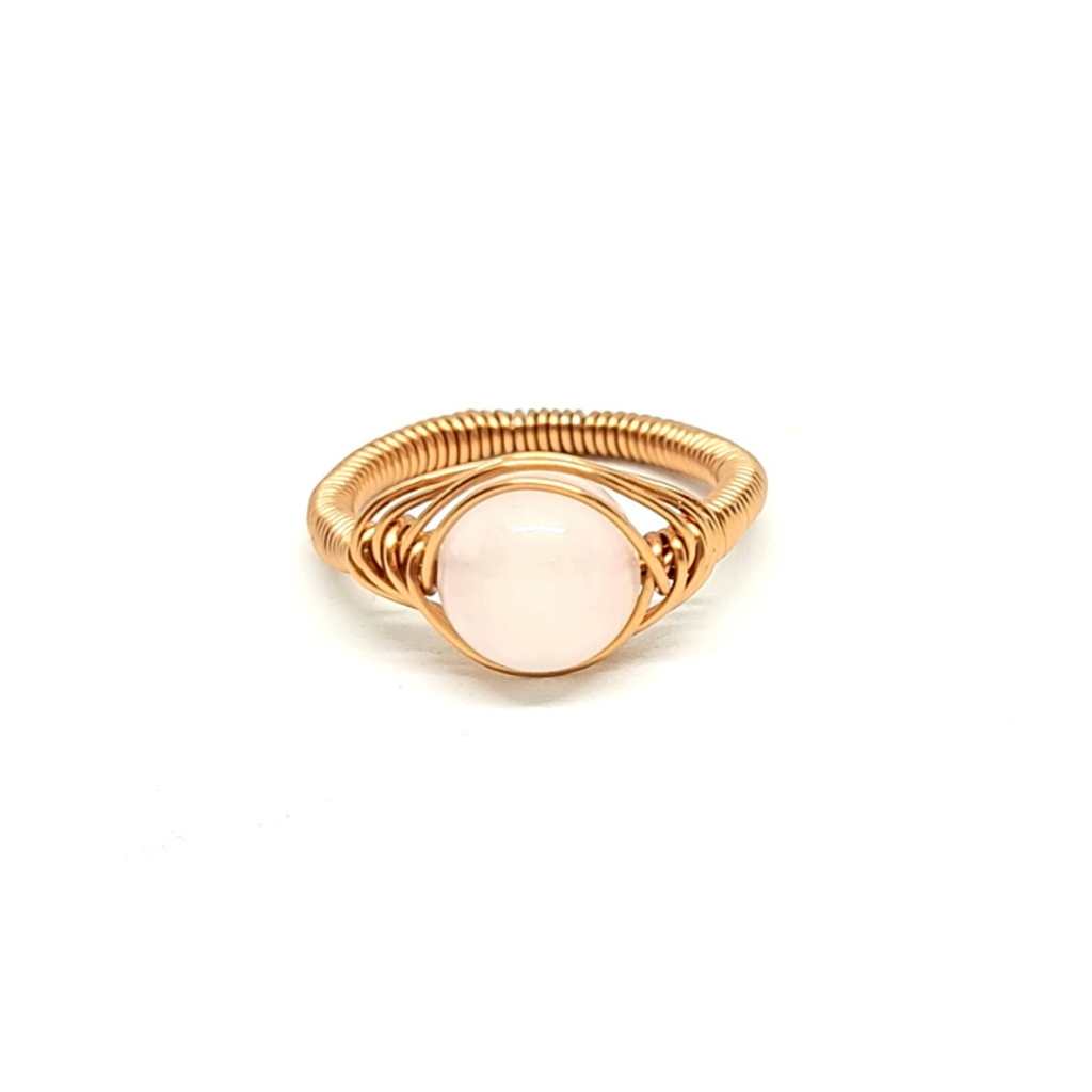 Rose Quartz Ring