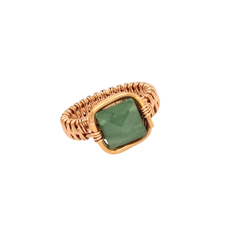 Aventurine Ring