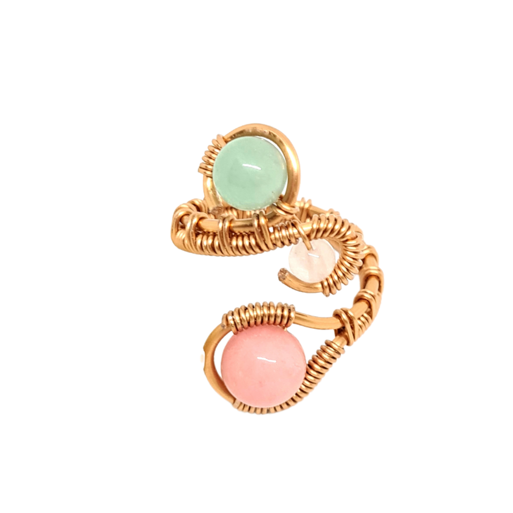 Three Gemstone Ring