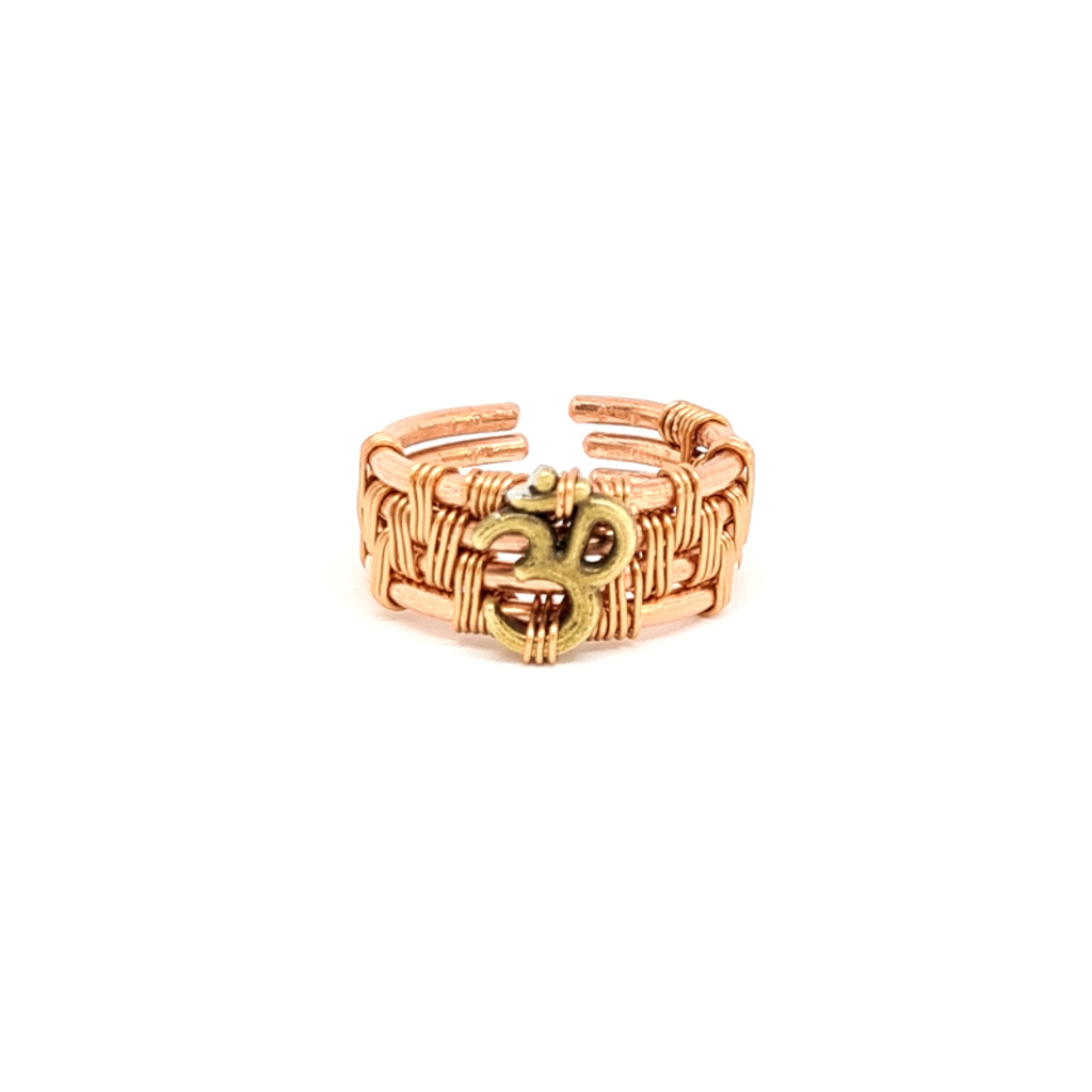 Aum / Om Copper Ring