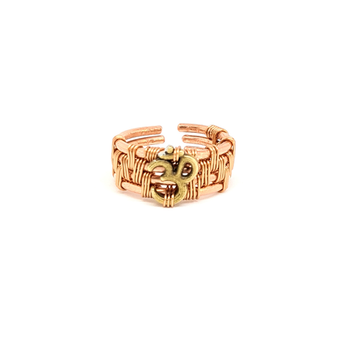 Aum / Om Copper Ring