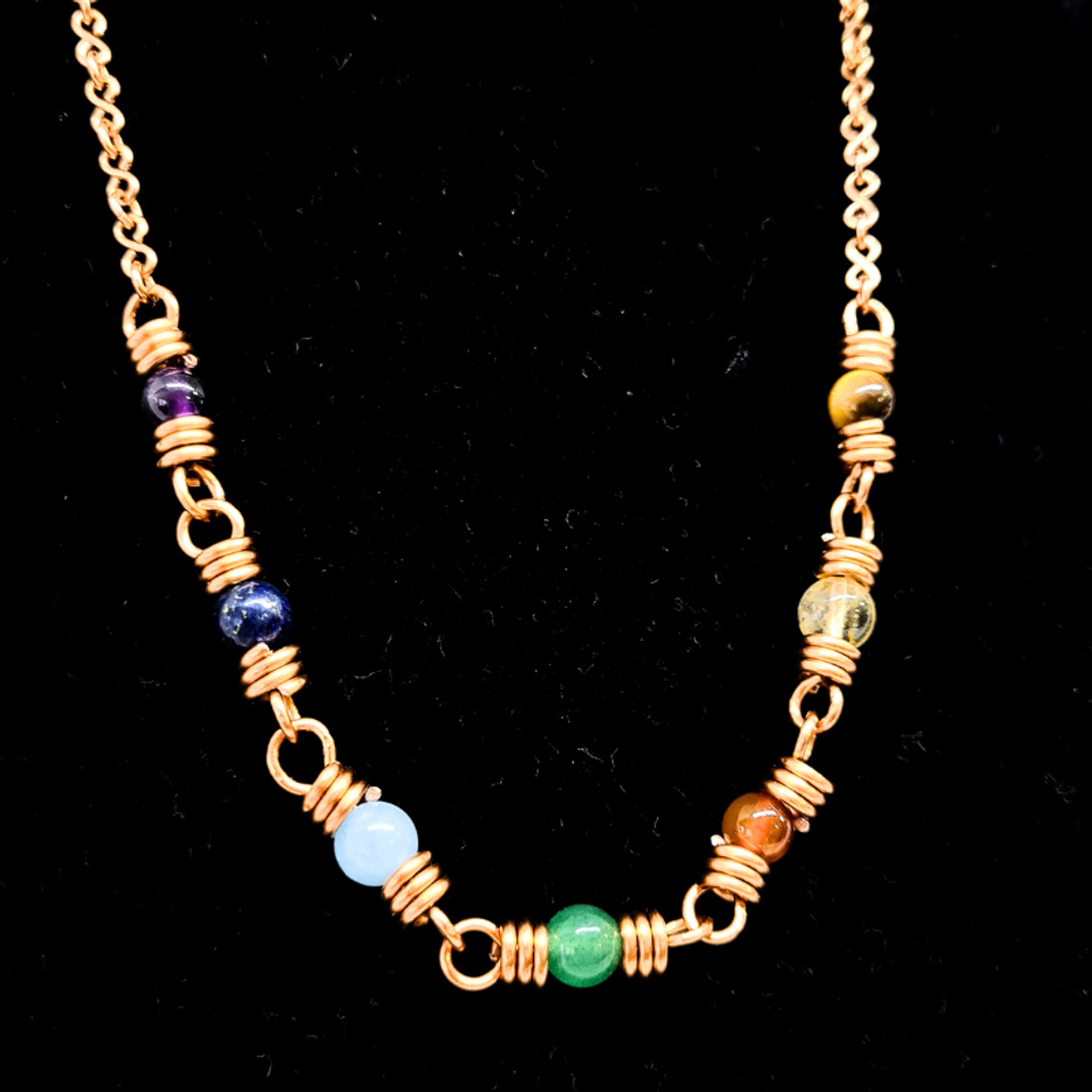 7 Chakra Gemstone Necklace