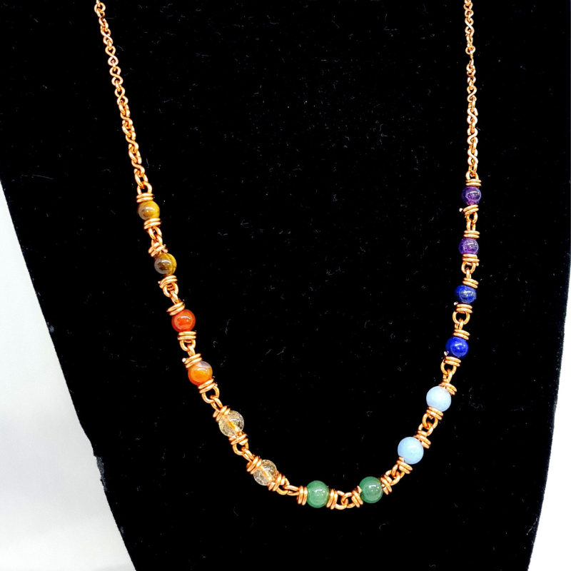 7 Chakra Gemstone Necklace