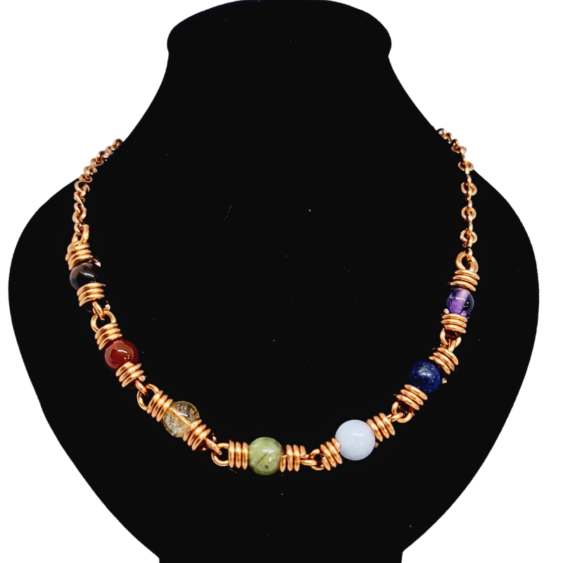 7 Chakra Gift Set - Bracelet & Anklet