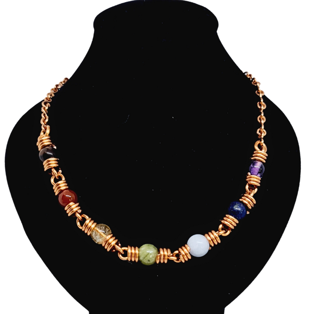 7 Chakra Gift Set - Bracelet & Anklet