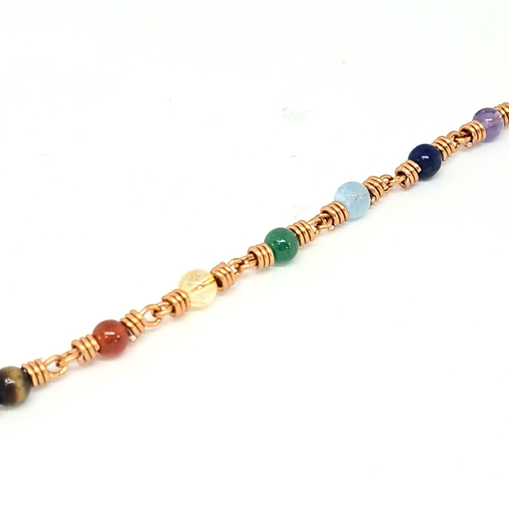 7 Chakra Gift Set - Bracelet & Anklet