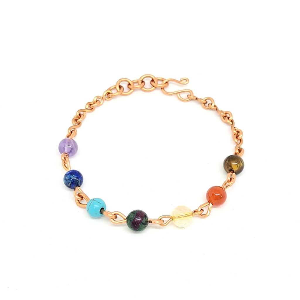 7 Chakra Gemstone Bracelet