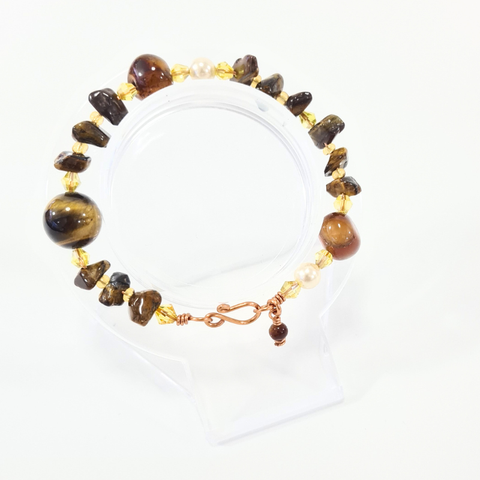 Tiger Eye Beach Bangle