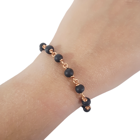 Ebony Wood - Karungali Beads Bracelet