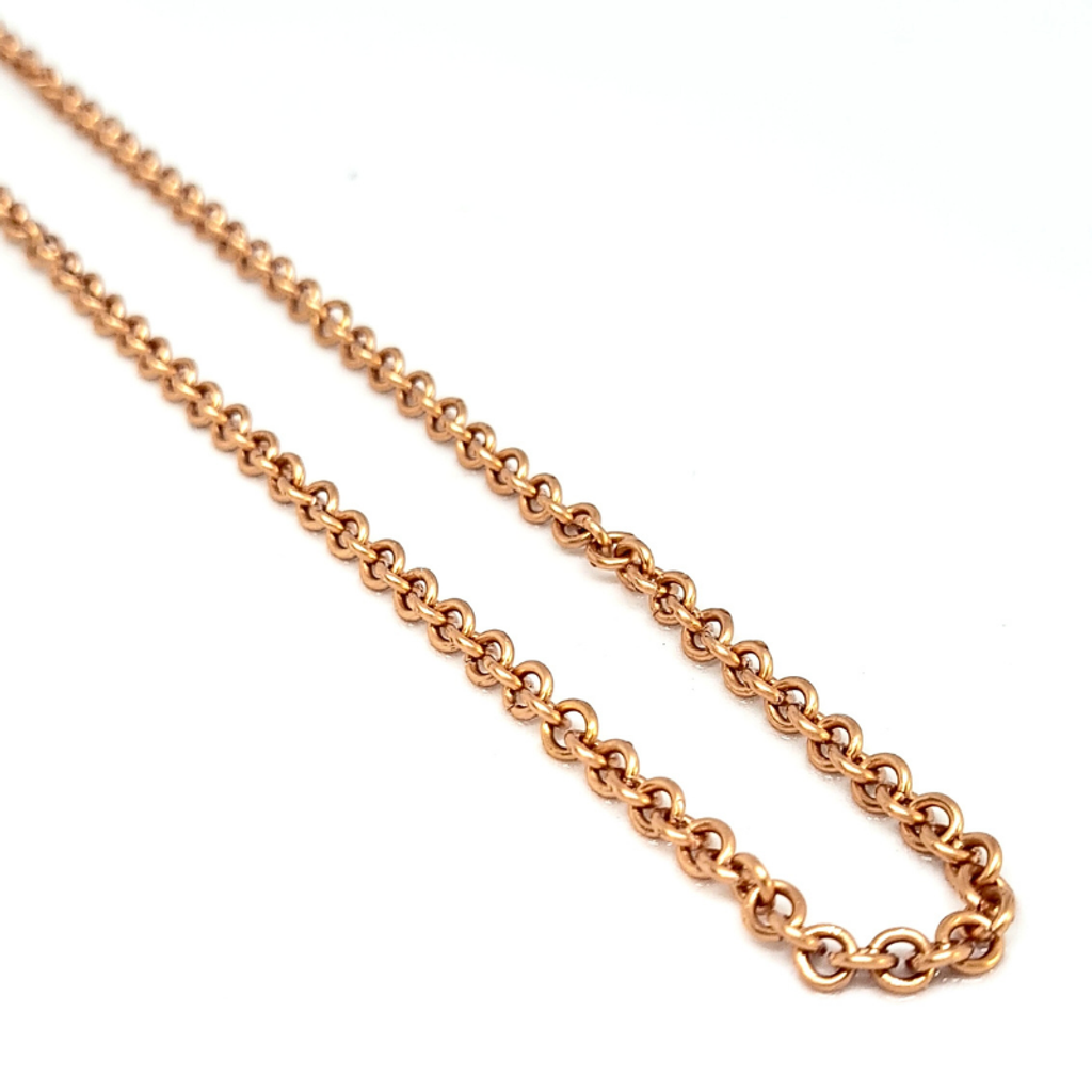 Copper Chain Necklace (2 mm)