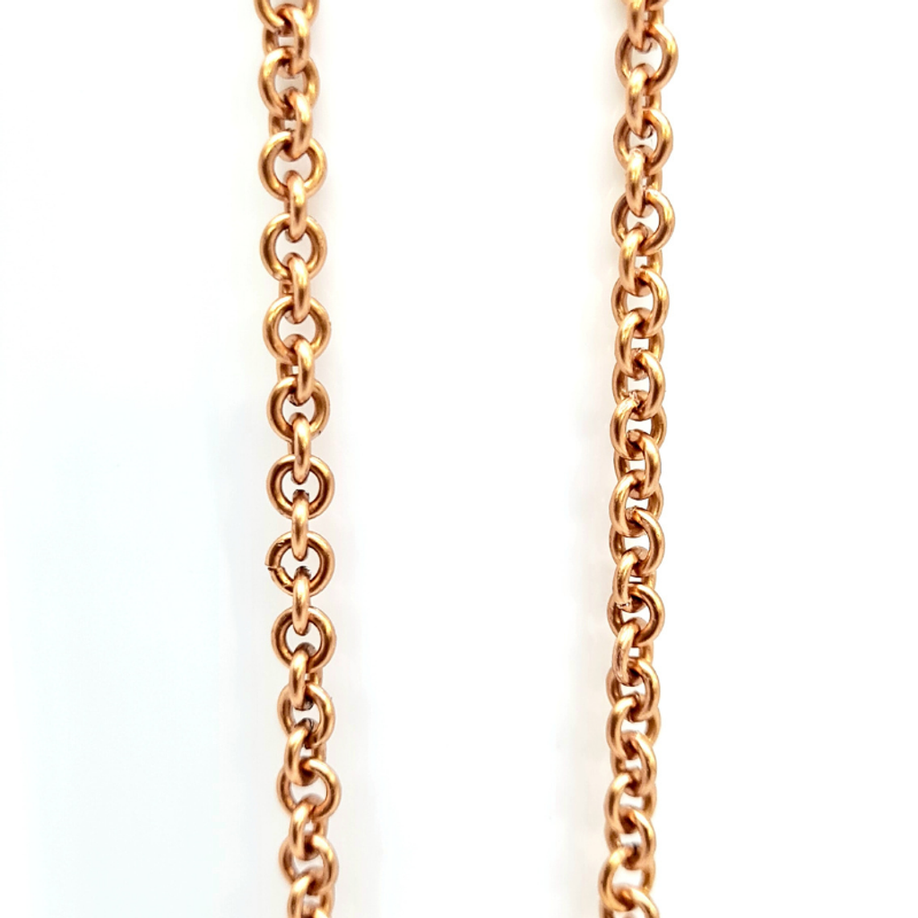 Copper Chain Necklace (2 mm)