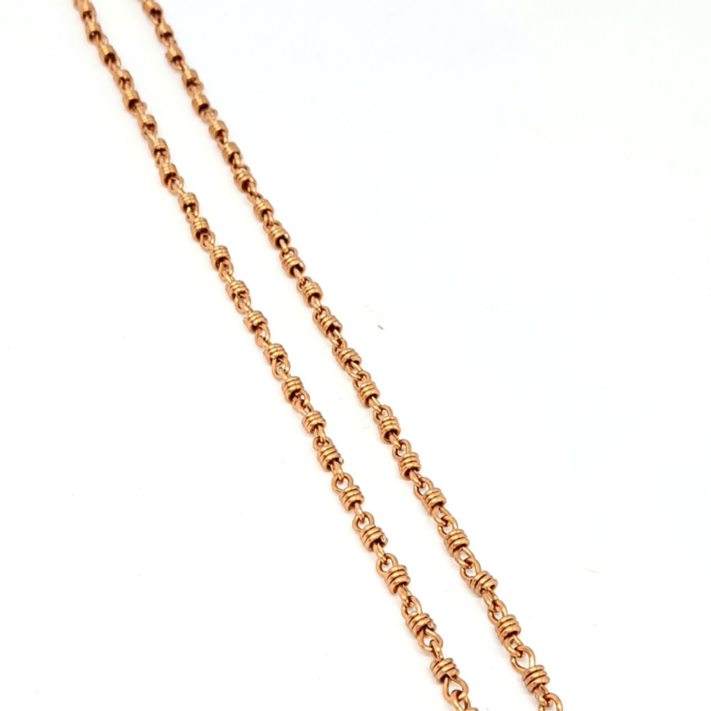 Hypoallergenic Pure Copper Twist Chain Necklace (3mm)