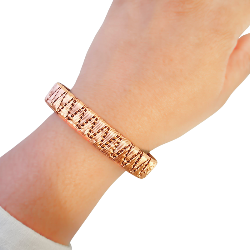 CopperVibe Unisex Cuff Bangle
