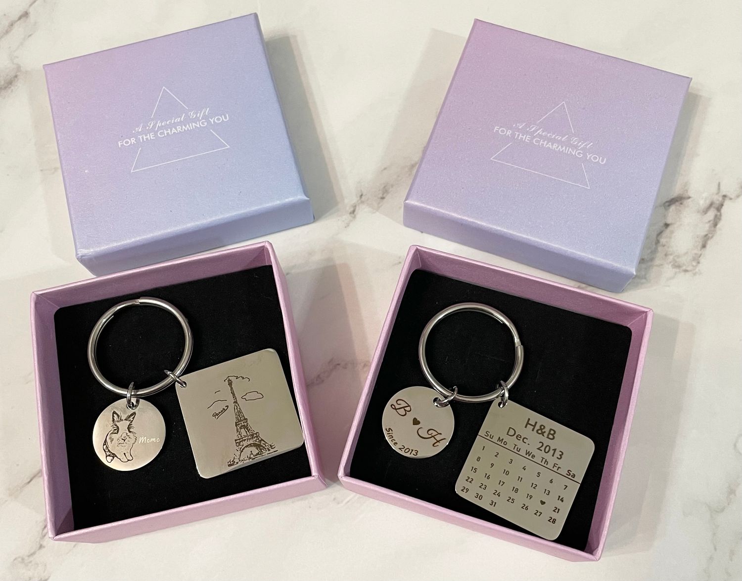 月歷紀念日鎖匙扣