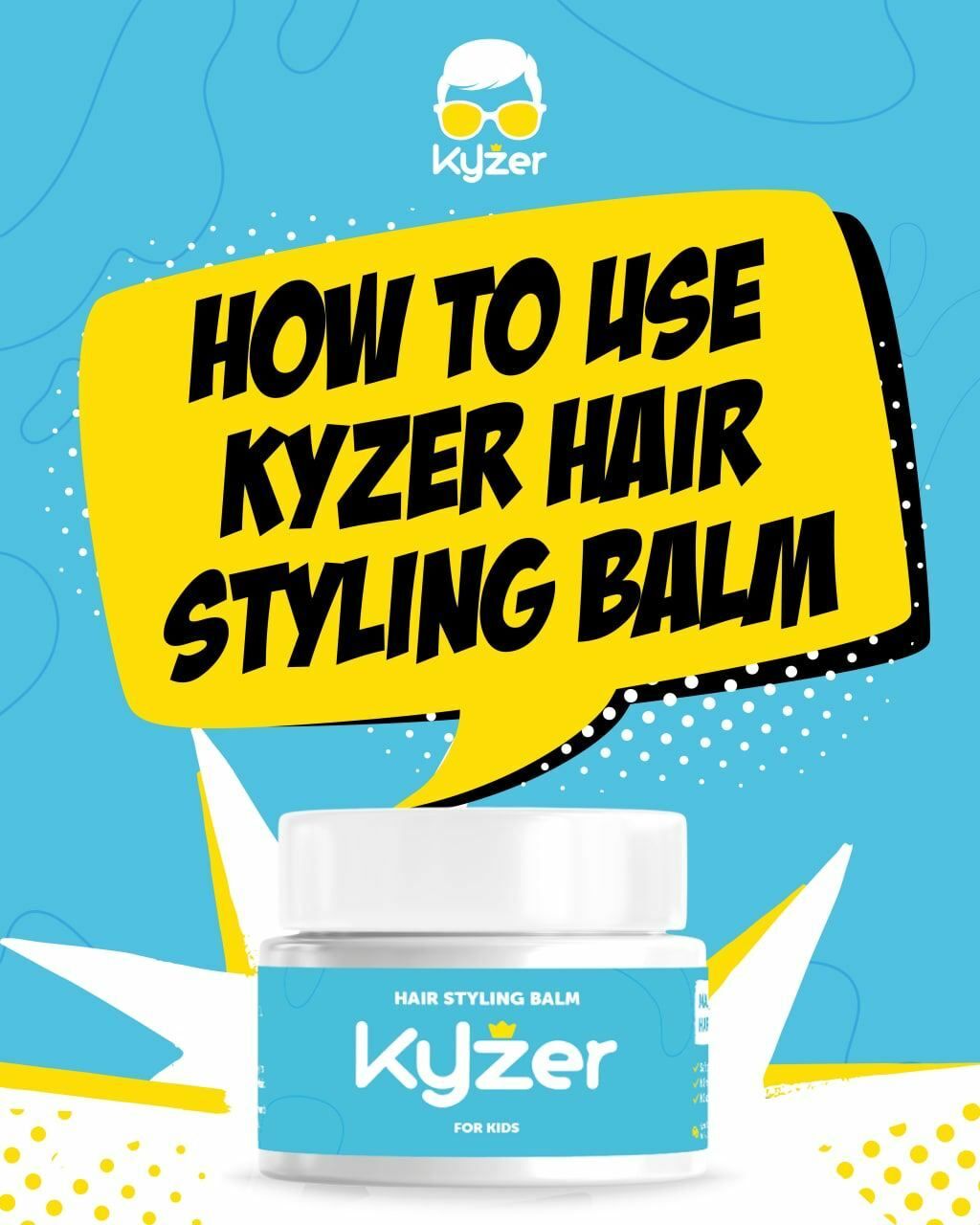 NEW ARRIVAL) Kyzer Hair Styling Balm: Kids-Friendly – SOUQ Haven NEW ARRIVAL) Kyzer Hair Styling Balm: Kids-Friendly – SOUQ Haven