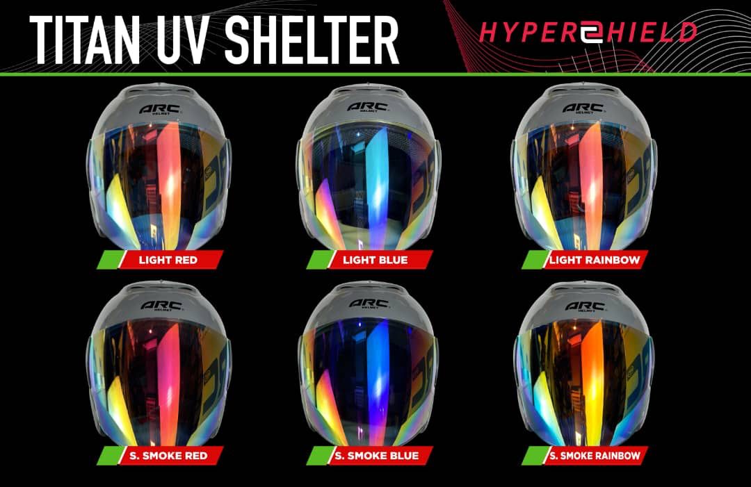 Enhance Your Safety with Hypershield: The Must-Have Visor for ARC Helmet Owners at Bikers Stop Rawang