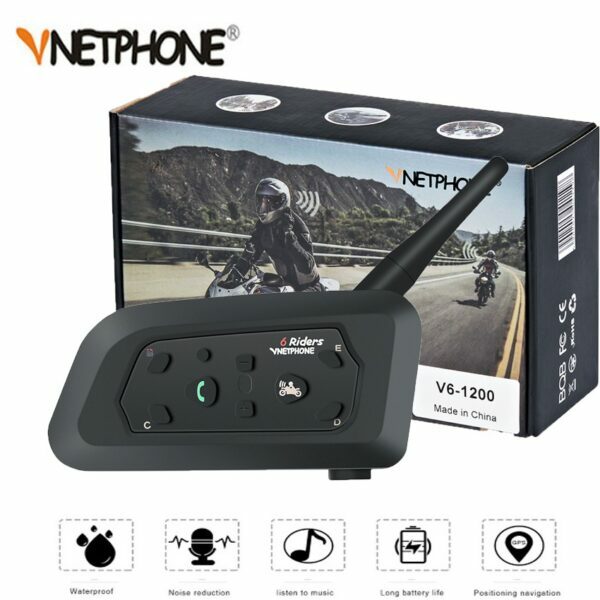 Vnetphone V6 Motorcycle Helmet Bluetooth Intercom Review Bikers