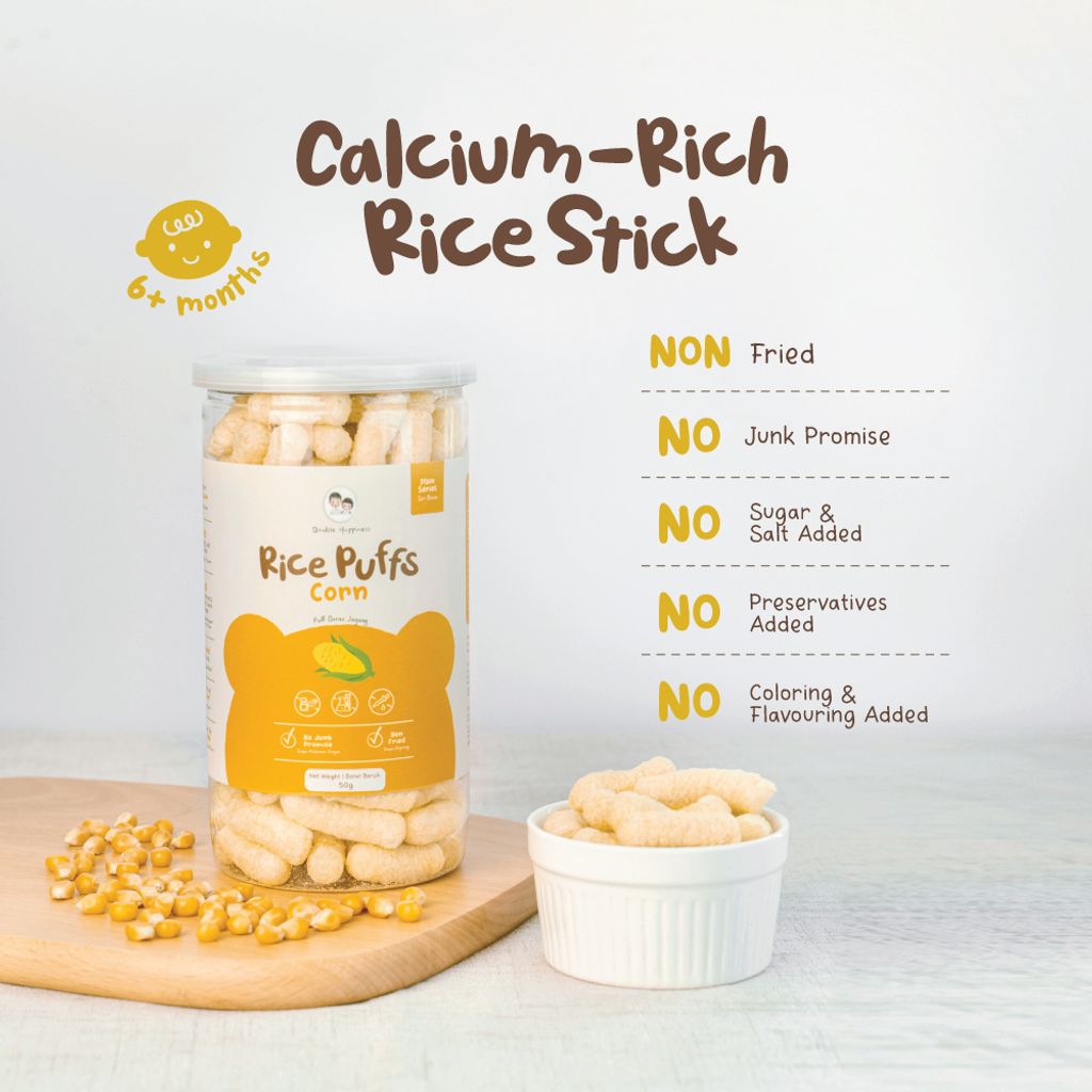 Corn_Double Happiness_High Calcium Rice Puff_Calcium Rich Stick