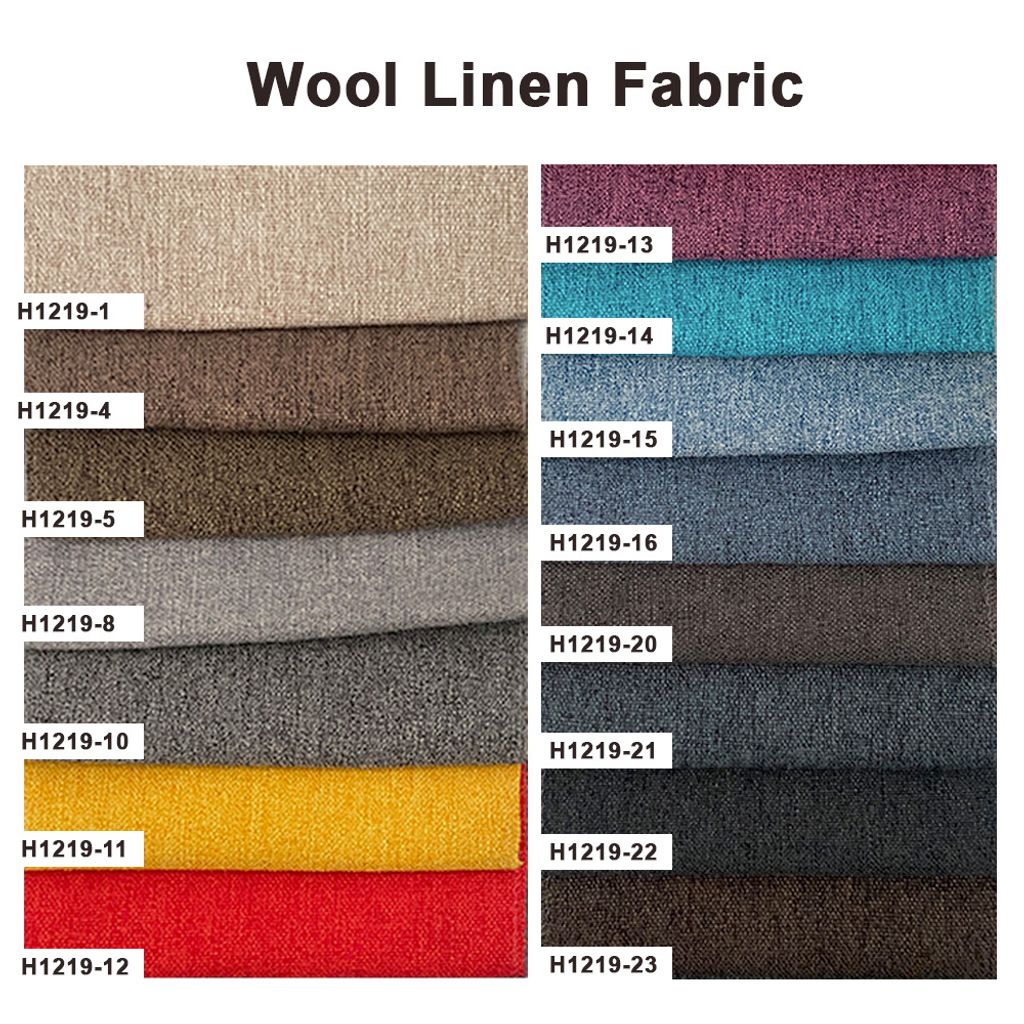 linen fabric chart