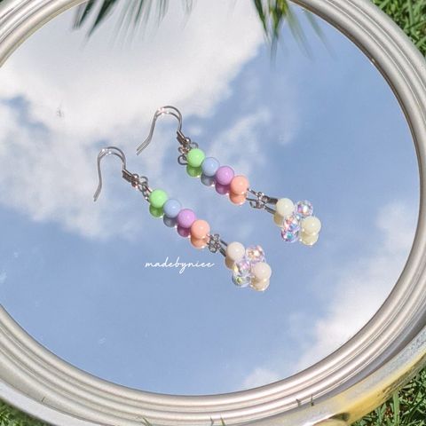 A Rainbow's Paradise Earrings 1 (Watermarked).JPG