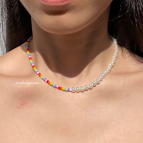 Pearly Rainbow Necklace 4 (Watermarked).JPG