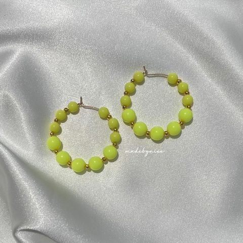 Yellow Hoop Earrings (Watermarked).jpg