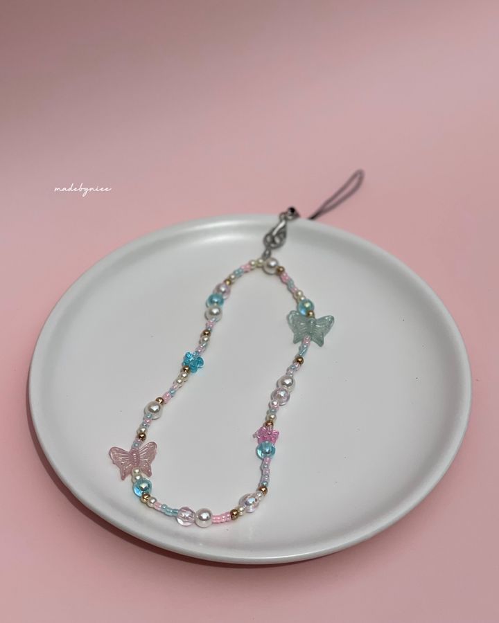 Butterfly Fly Away Phone Strap 1 (Watermarked).JPG