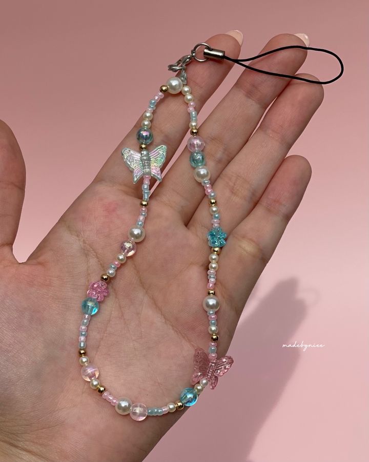 Butterfly Fly Away Phone Strap 3 (Watermarked).JPG