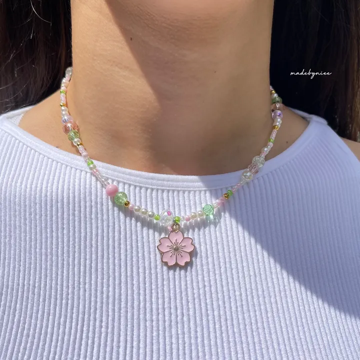 Sakura Garden Necklace 2 (Watermarked)