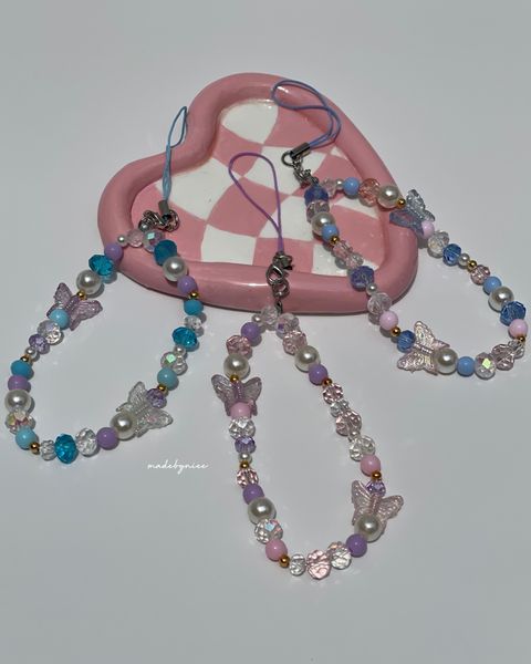 Butterfly Sparkles Phone Strap 1 (Watermarked)