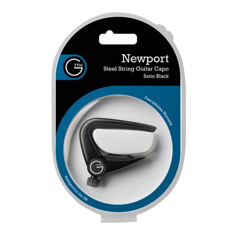 G7th Capo Newport系列移調夾 6弦專用 霧黑