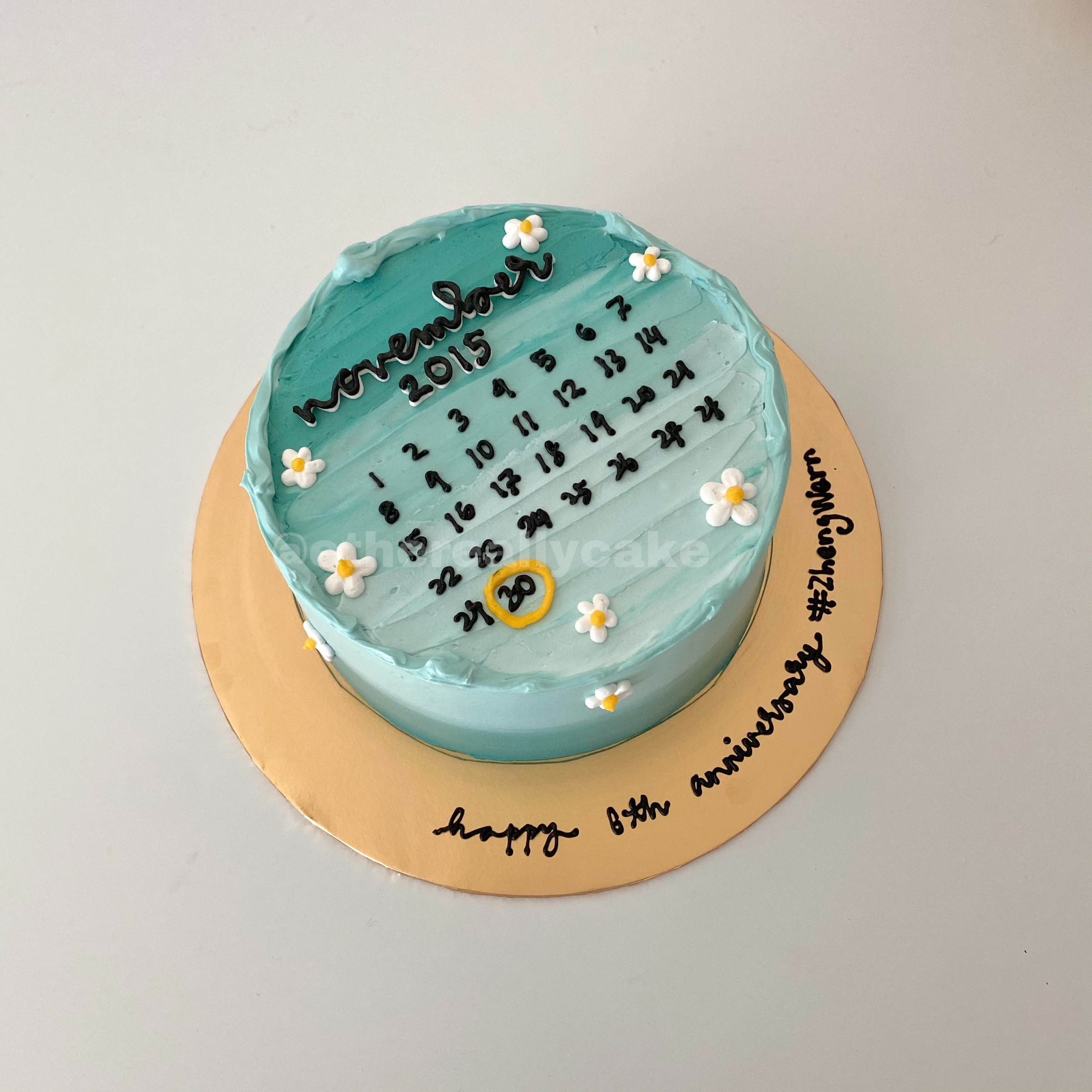 Calendar Cake – iCake | Custom Birthday Cakes Shop Melbourne