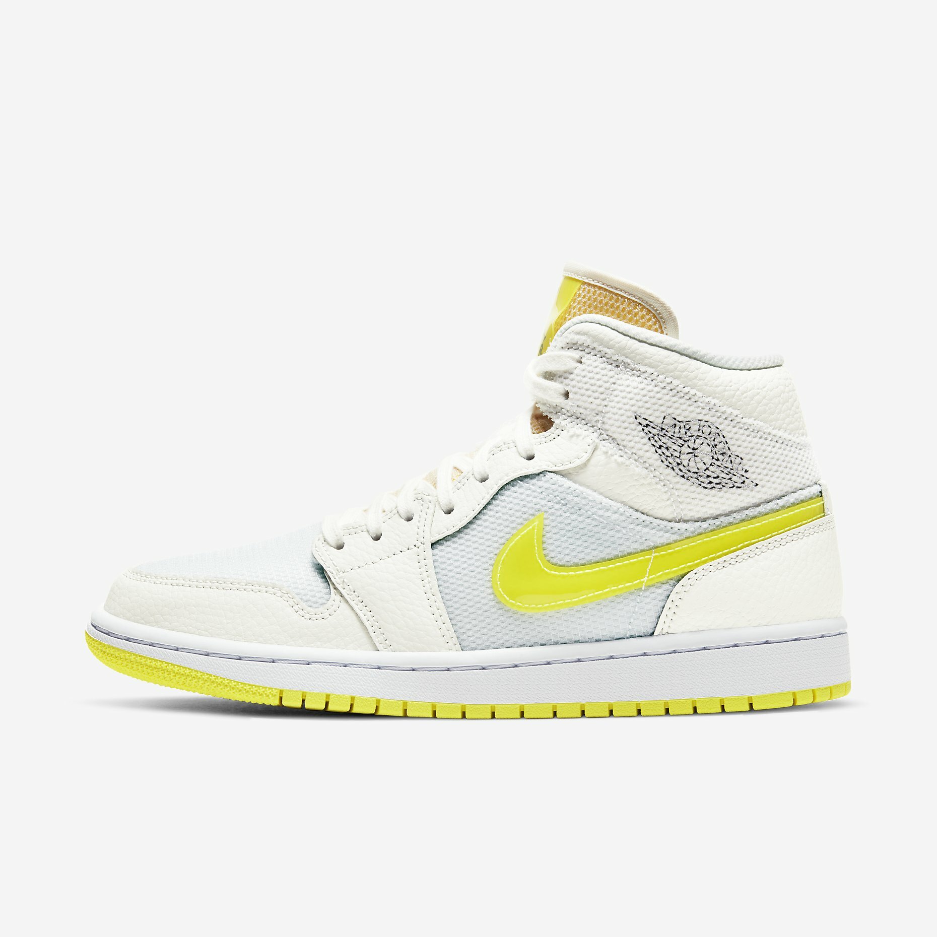 jordan mid voltage yellow