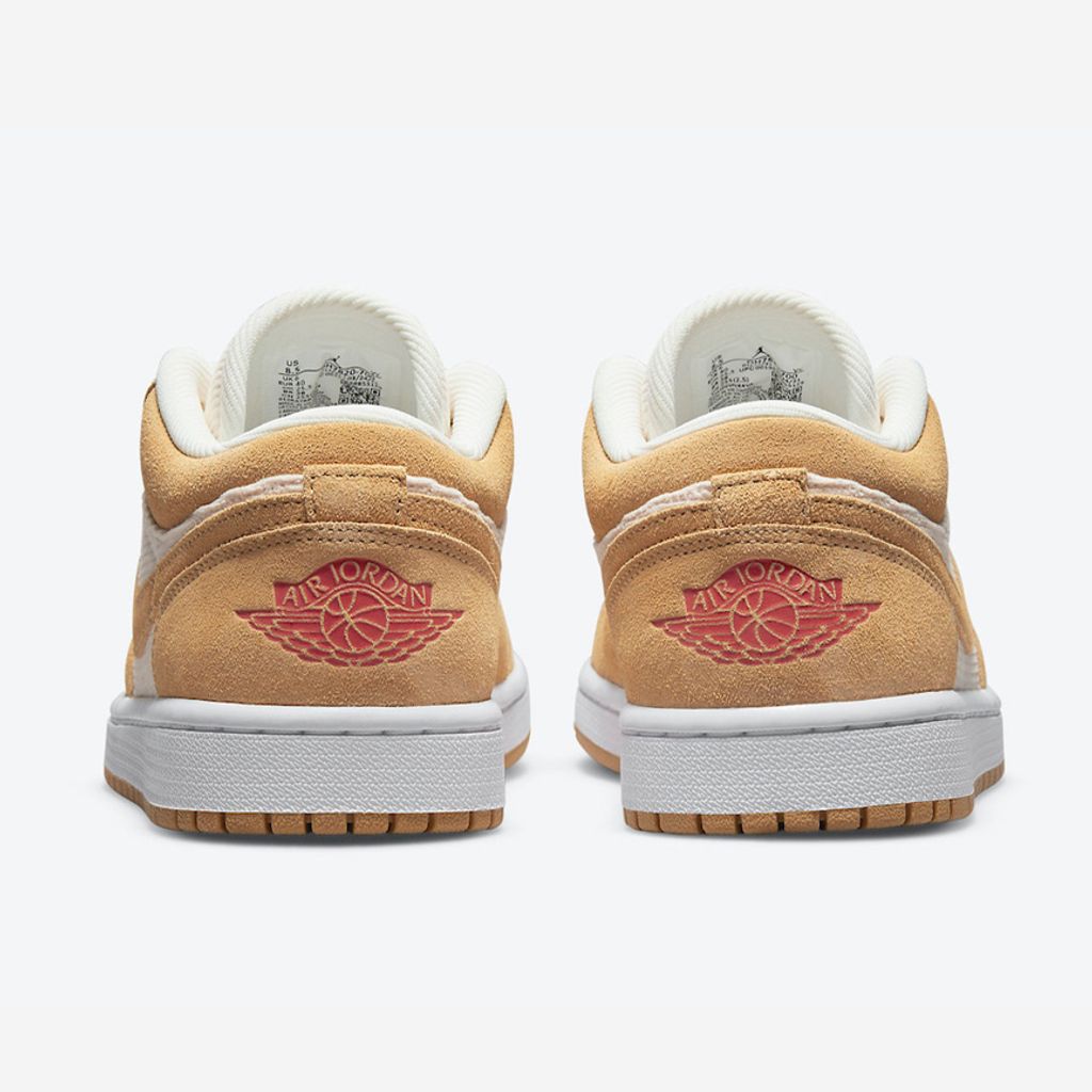 Air Jordan 1 Low 'Twine Orange Quartz Corduroy' (Unisex) SNKRSSS Store