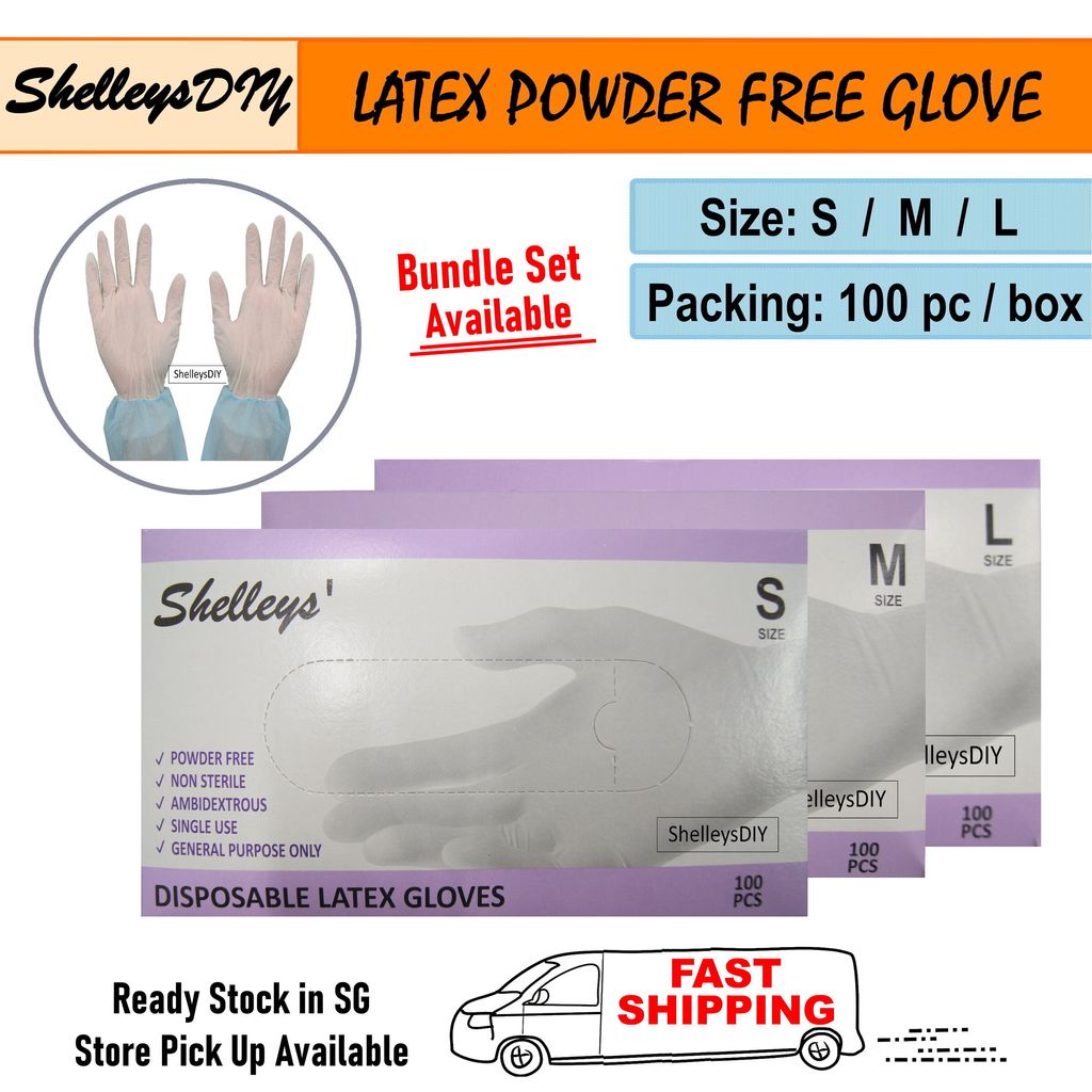 LATEX POWDER FREE GLV (Shelleys) - JPG - 2023
