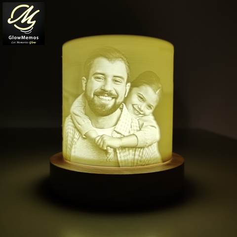 Customized Lamp as Fathers Day Gift for Fathers