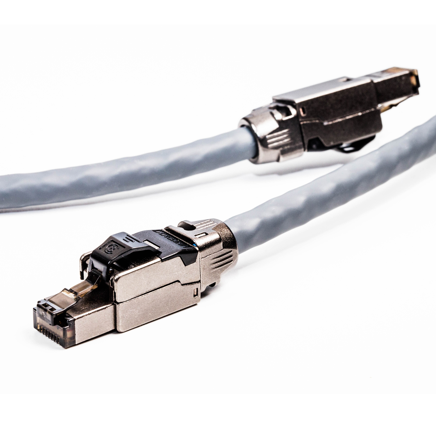 Cable de red sólido Cat.8 S/FTP de 22 AWG LSZH verificado GHMT 40G