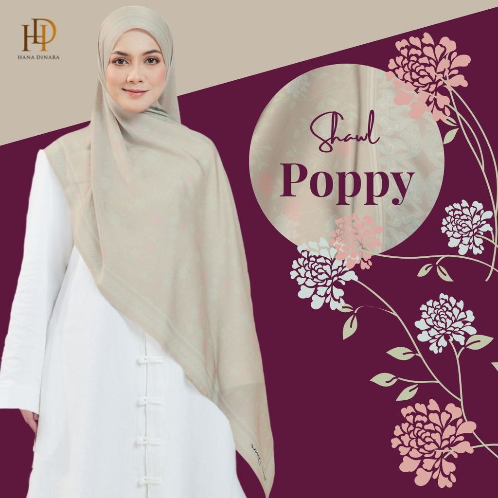 Shawl Poppy