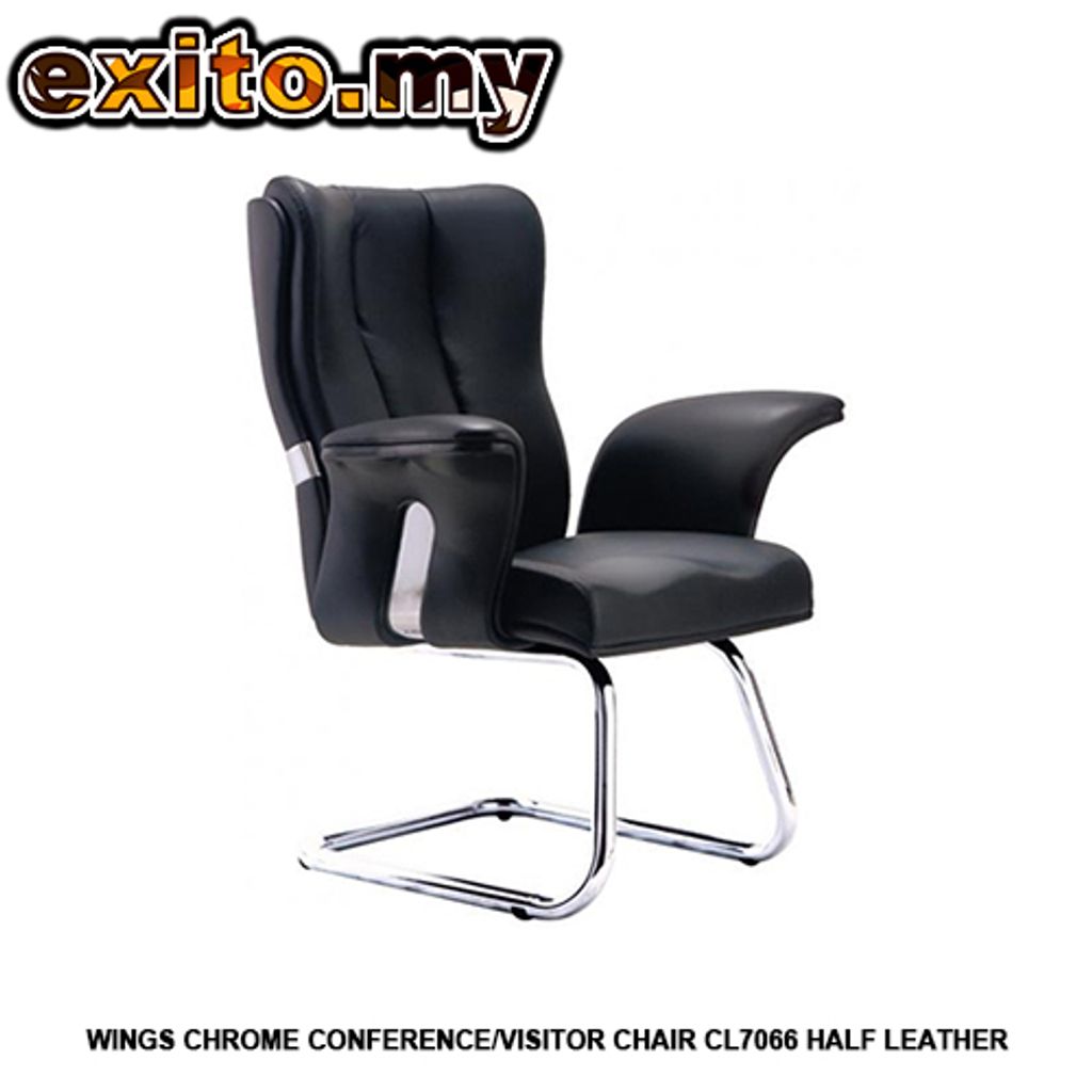 WINGS CHROME CONFERENCE VISITOR CHAIR CL7066 HALF LEATHER.jpg