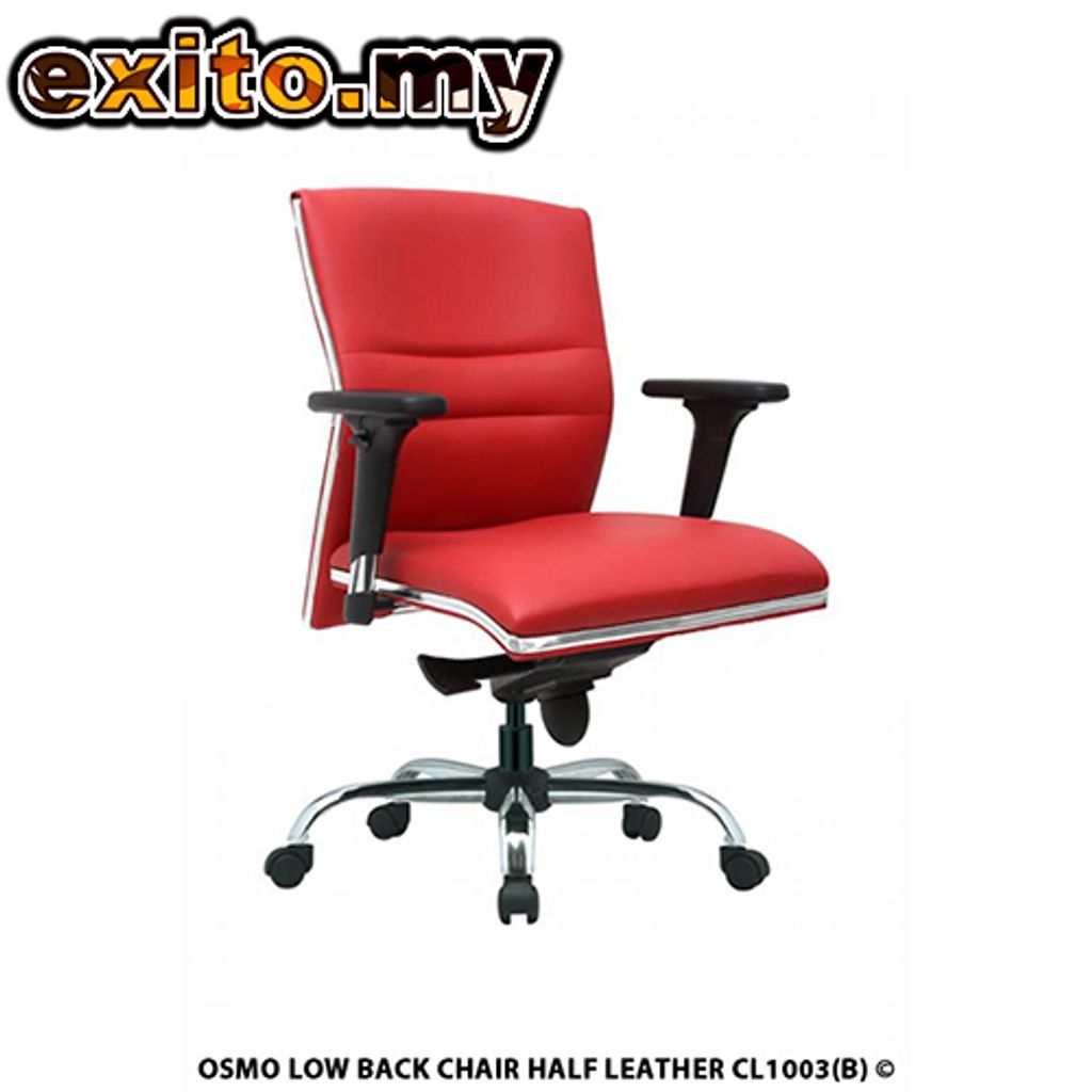 OSMO LOW BACK CHAIR HALF LEATHER CL1003(B) ©.jpg