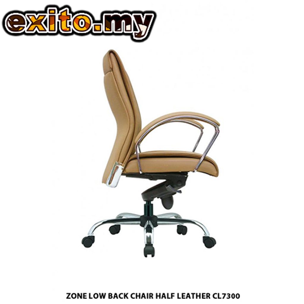 ZONE LOW BACK CHAIR HALF LEATHER CL7300.jpg