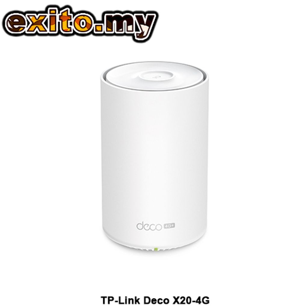 Deco X20-4G, 4G+ AX3000 Whole Home Mesh WiFi 6 Gateway (Availability based  on region)
