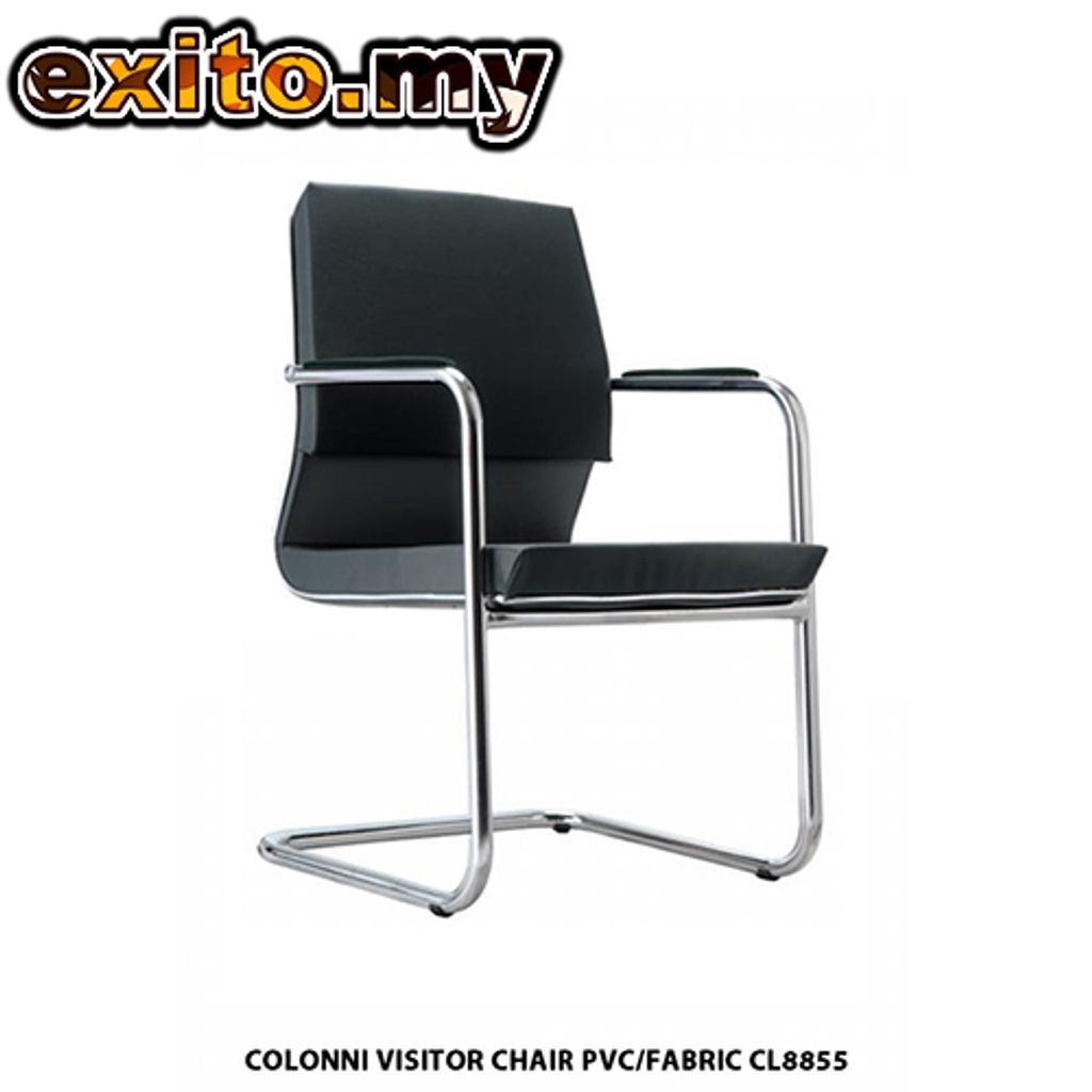 COLONNI VISITOR CHAIR PVC FABRIC CL8855.jpg
