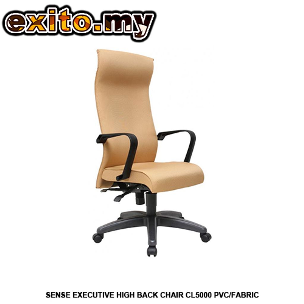 SENSE EXECUTIVE HIGH BACK CHAIR CL5000 PVC-FABRIC