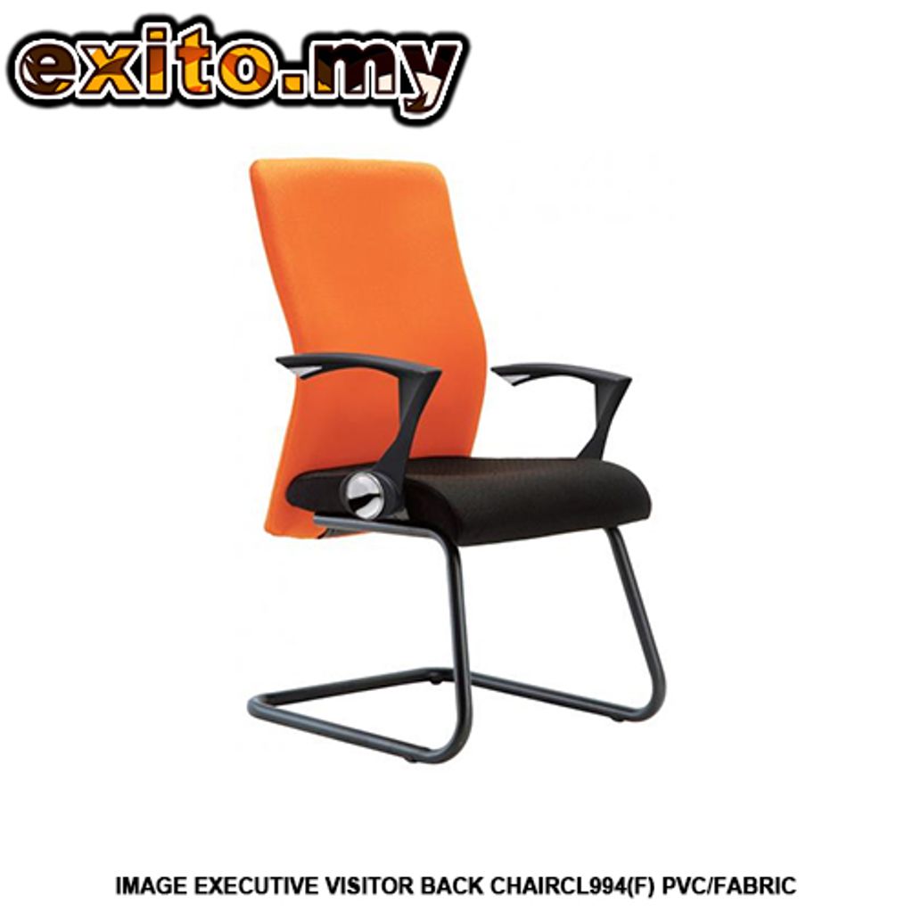 IMAGE EXECUTIVE VISITOR BACK CHAIRCL994(F) PVC-FABRIC