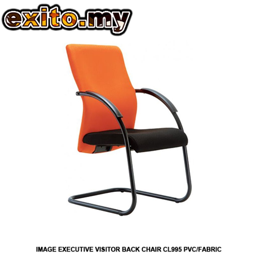 IMAGE EXECUTIVE VISITOR BACK CHAIR CL995 PVC-FABRIC