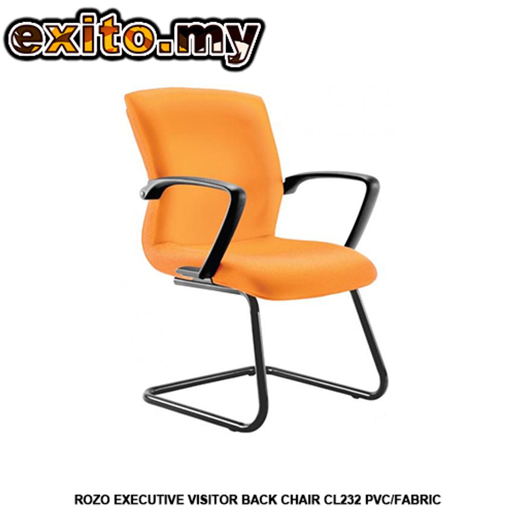 ROZO EXECUTIVE VISITOR BACK CHAIR CL232 PVC-FABRIC