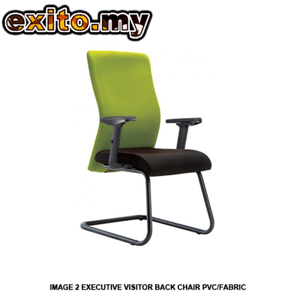 IMAGE 2 EXECUTIVE VISITOR BACK CHAIR PVC-FABRIC