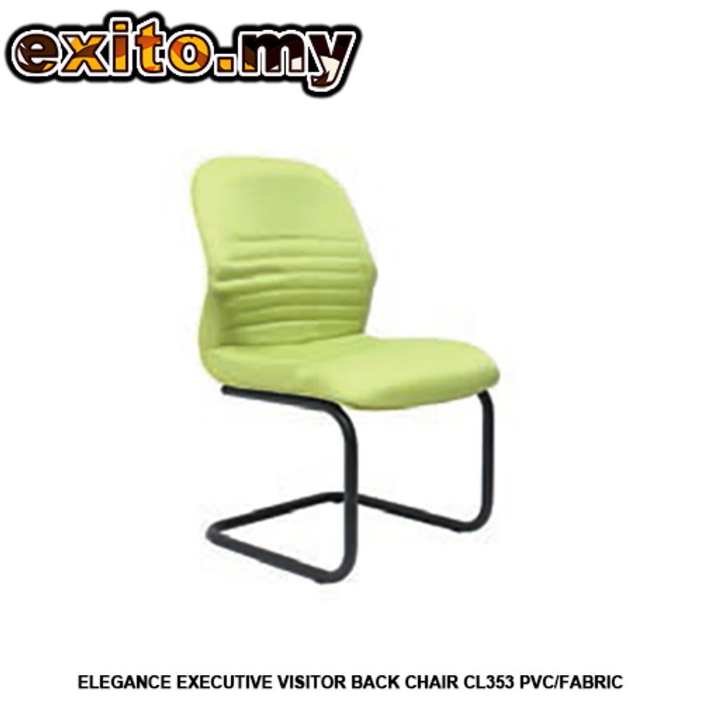 ELEGANCE EXECUTIVE VISITOR BACK CHAIR CL353 PVC-FABRIC