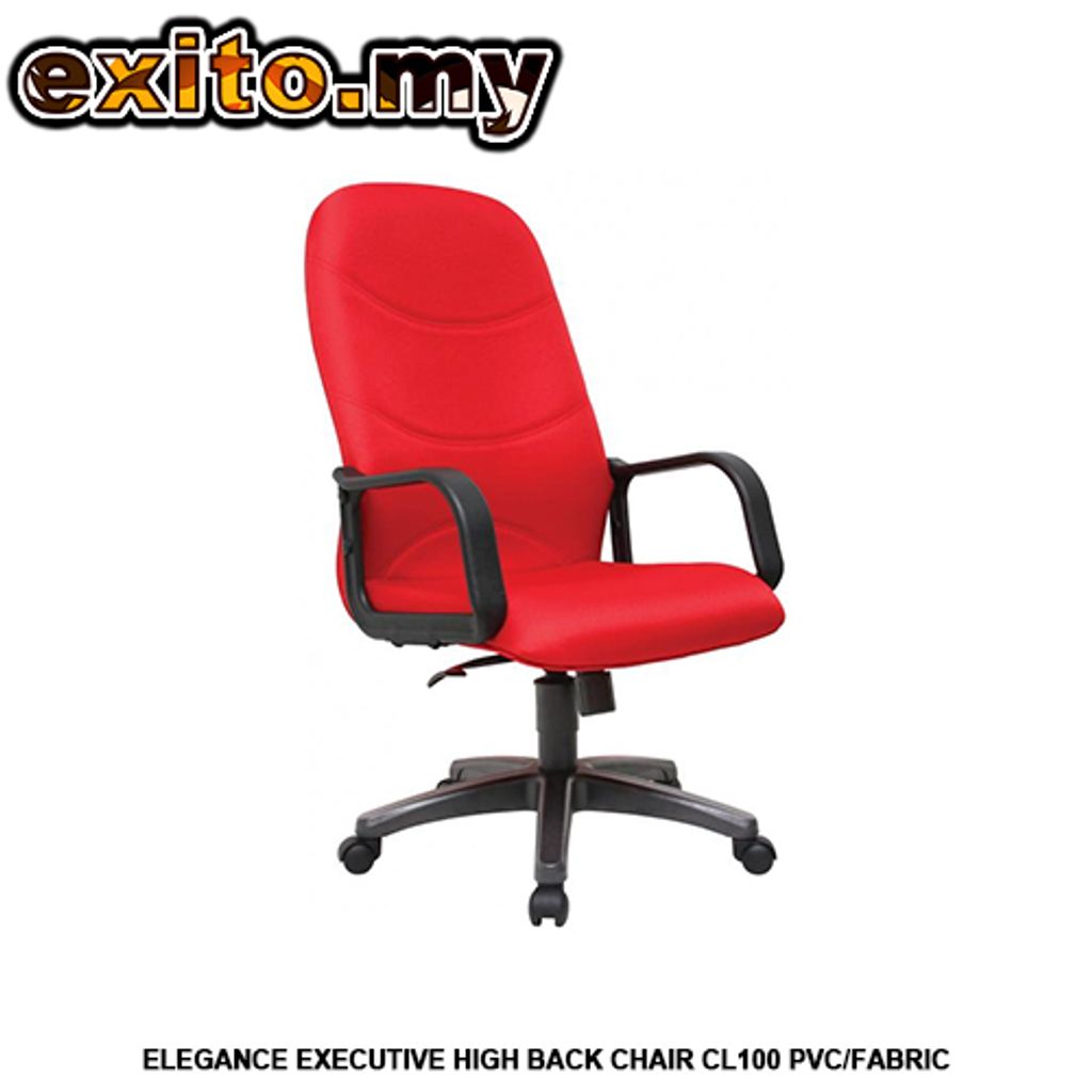 ELEGANCE EXECUTIVE HIGH BACK CHAIR CL100 PVC-FABRIC